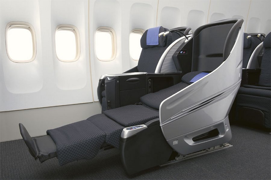 JAL Seat from Rohacell 51 rima foam core Thermoformed, machined Rohacell 51 Rima Foam Core